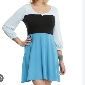 The Little Mermaid Blue Cosplay Dress Size Small